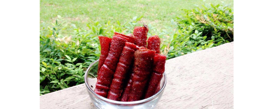 Strawberry Banana Fruit Roll Ups